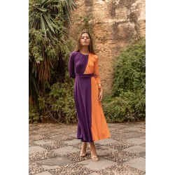 VESTIDO MANILA BICOLOR