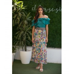 FALDA FERIA FLORES