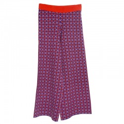 PANTALÓN MORA Y NARANJA