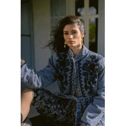 CHAQUETA FLORAL COSMOS -...