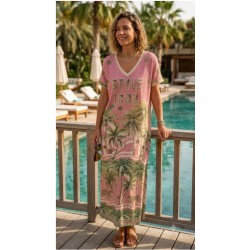 VESTIDO PALMERAS - ITALY